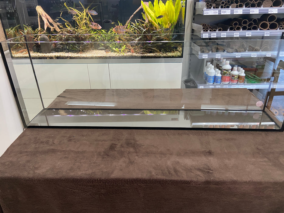 AQUARIUM 120x20x40cm -S- (96l) "premium line" mit Glasabdeckung