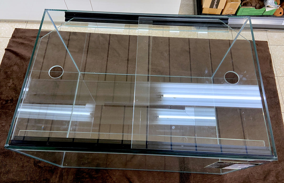 AQUARIUM 60x40x40cm -T- (96l) "premium line" mit Schiebeabdeckung