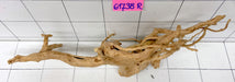 61738R Fingerwood / Rote Moorwurzel Holz