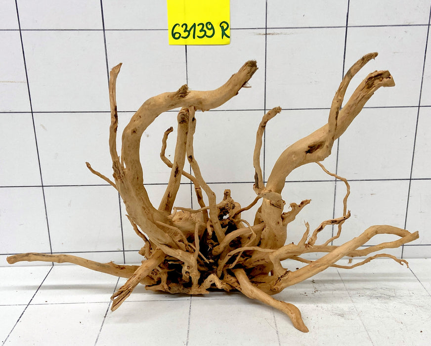 63139R Fingerwood / Rote Moorwurzel Holz