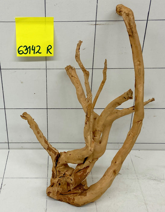 63142R Fingerwood / Rote Moorwurzel Holz
