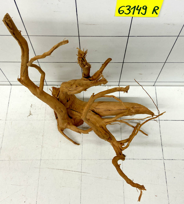 63149R Fingerwood / Rote Moorwurzel Holz