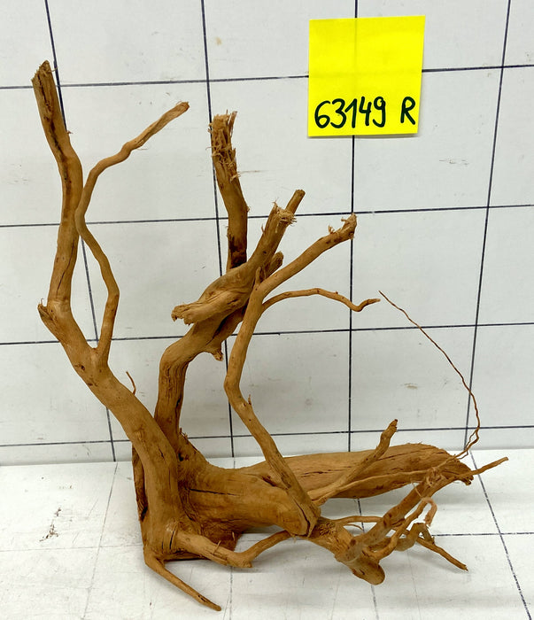 63149R Fingerwood / Rote Moorwurzel Holz