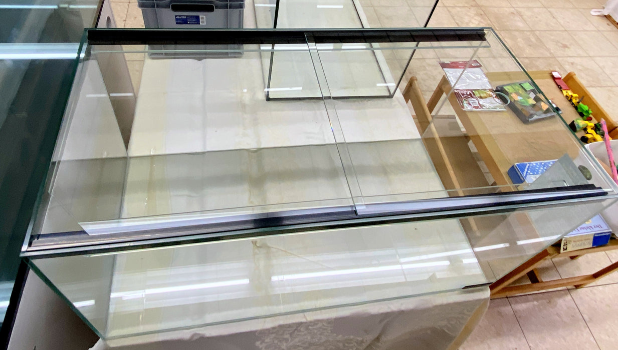 AQUARIUM 80x40x40cm (128l) "premium line" mit Schiebeabdeckung