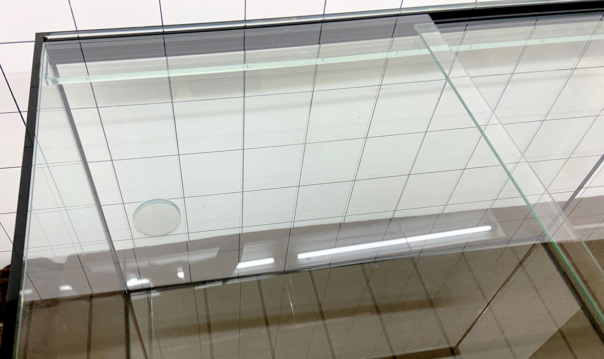 AQUARIUM 80x50x50cm (200l) premium line mit Schiebeabdeckung