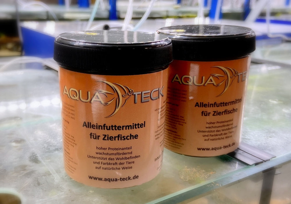 AQUA TECK Alleinfutter Gr. 1 (0,4-0,6 mm) Granulatfutter 175g
