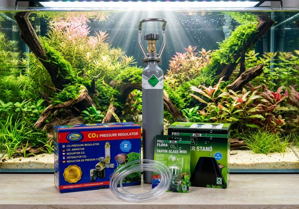 AQUA TECK CO2-Komplettset 500g - inkl. JBL CO2 Dauertest gratis dazu!
