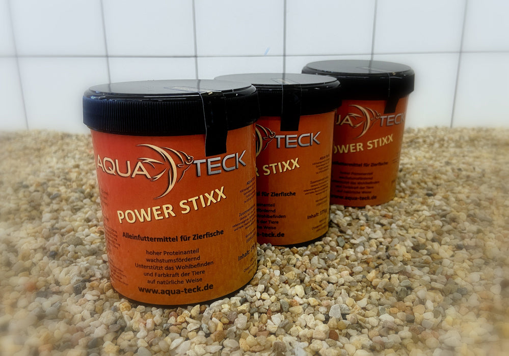 AQUA TECK POWER STIXX Gr. 3 (6,0 mm) Alleinfutter 175g