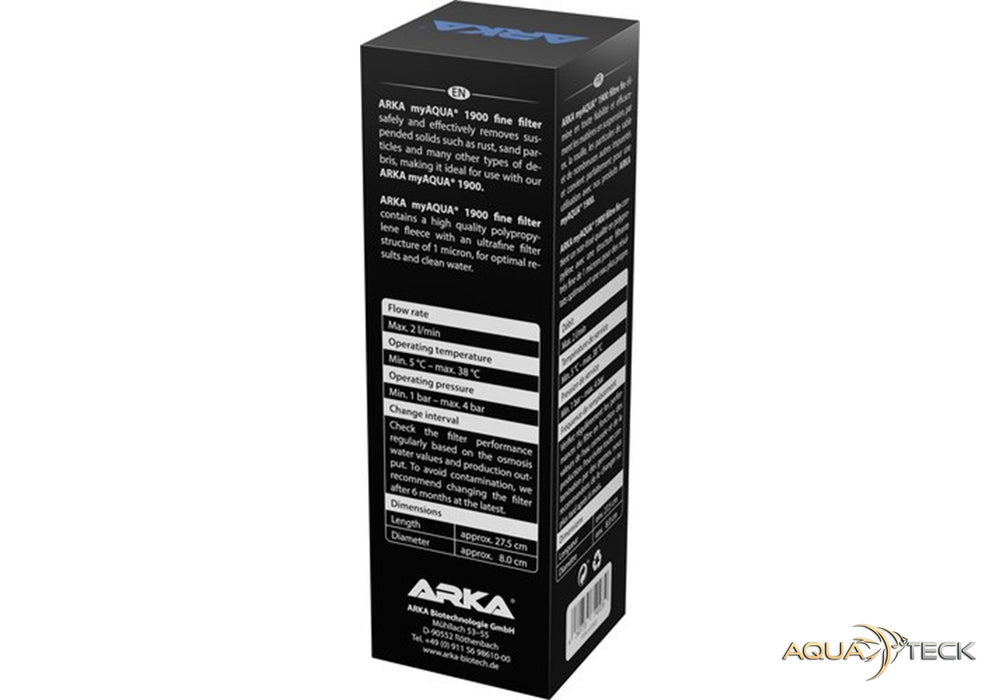 ARKA myAQUA® 1900 Feinfilter