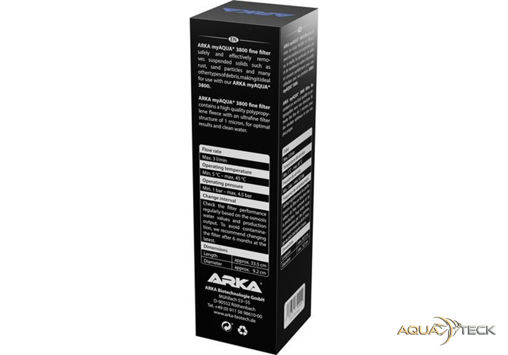 ARKA myAQUA® 3800 Feinfilter