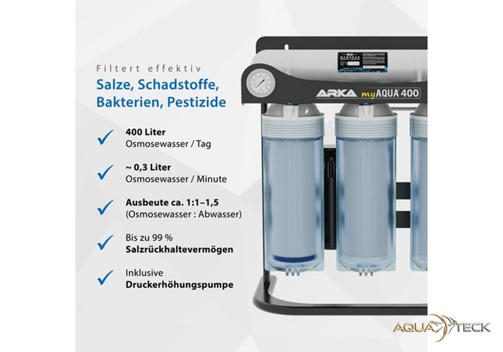 ARKA myAQUA® 400 - Umkehrosmoseanlage