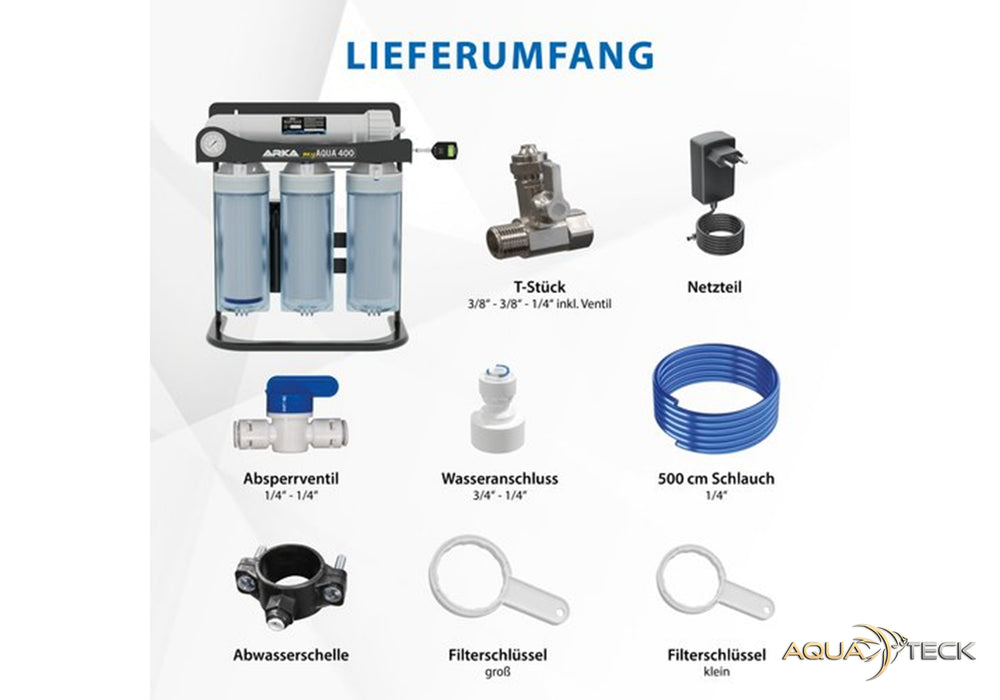 ARKA myAQUA® 400 - Umkehrosmoseanlage
