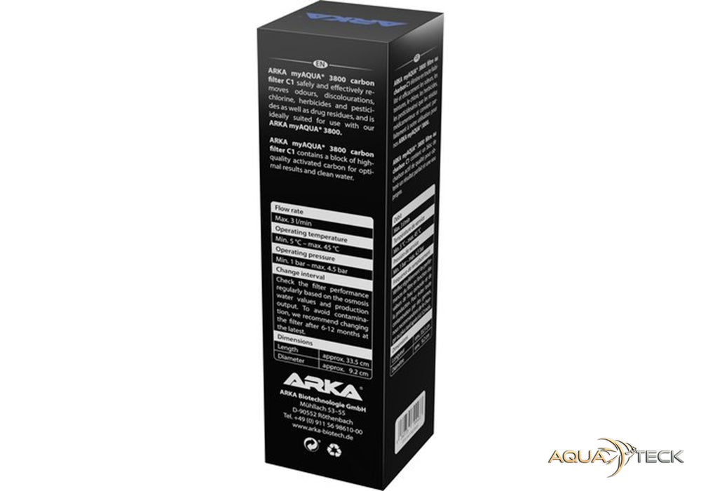ARKA myAQUA® 3800 Kohlefilter C1