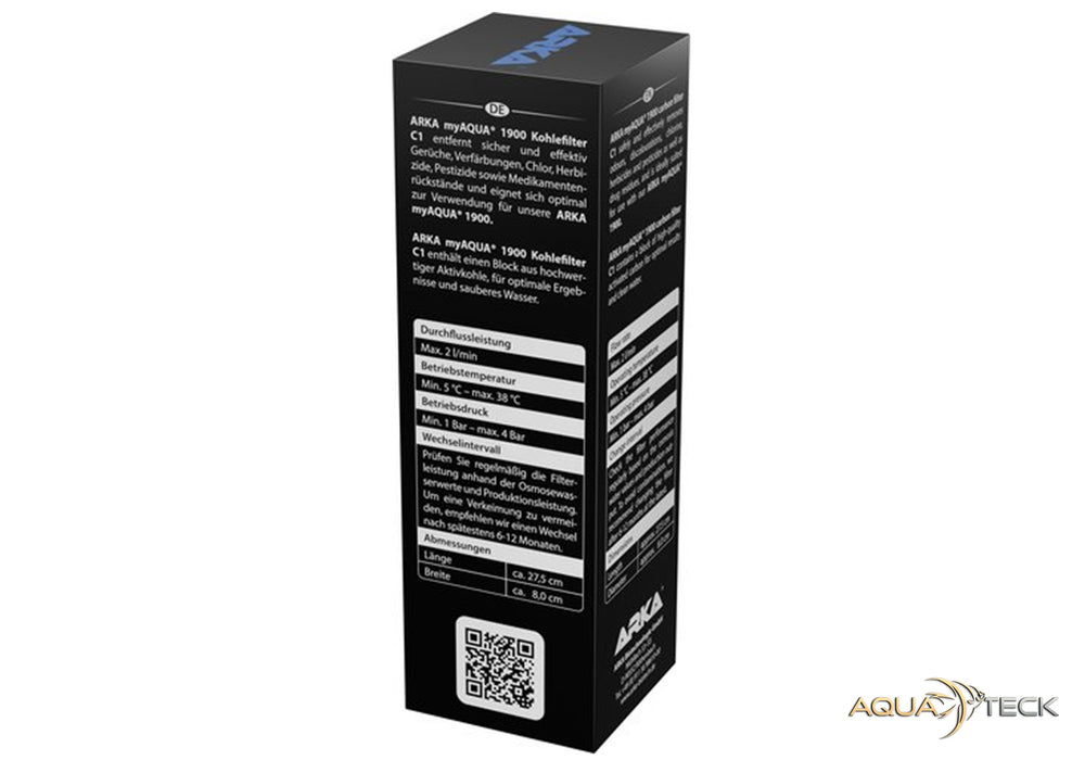 ARKA myAQUA® 1900 Kohlefilter C1