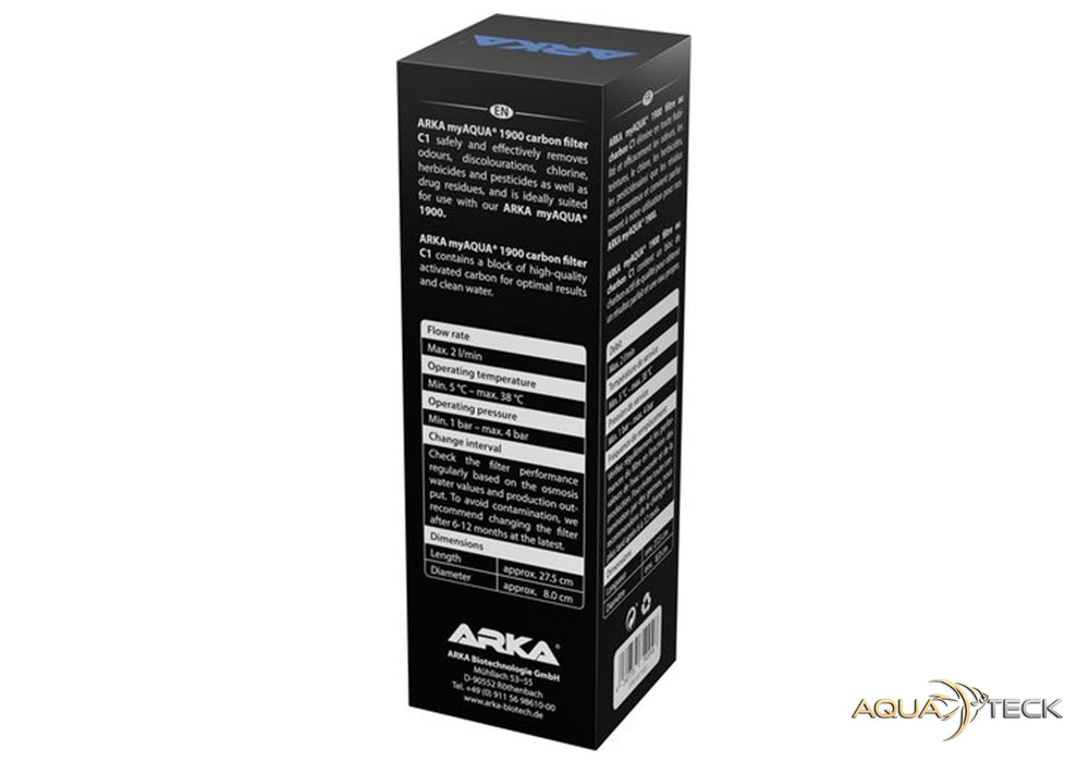 ARKA myAQUA® 1900 Kohlefilter C1