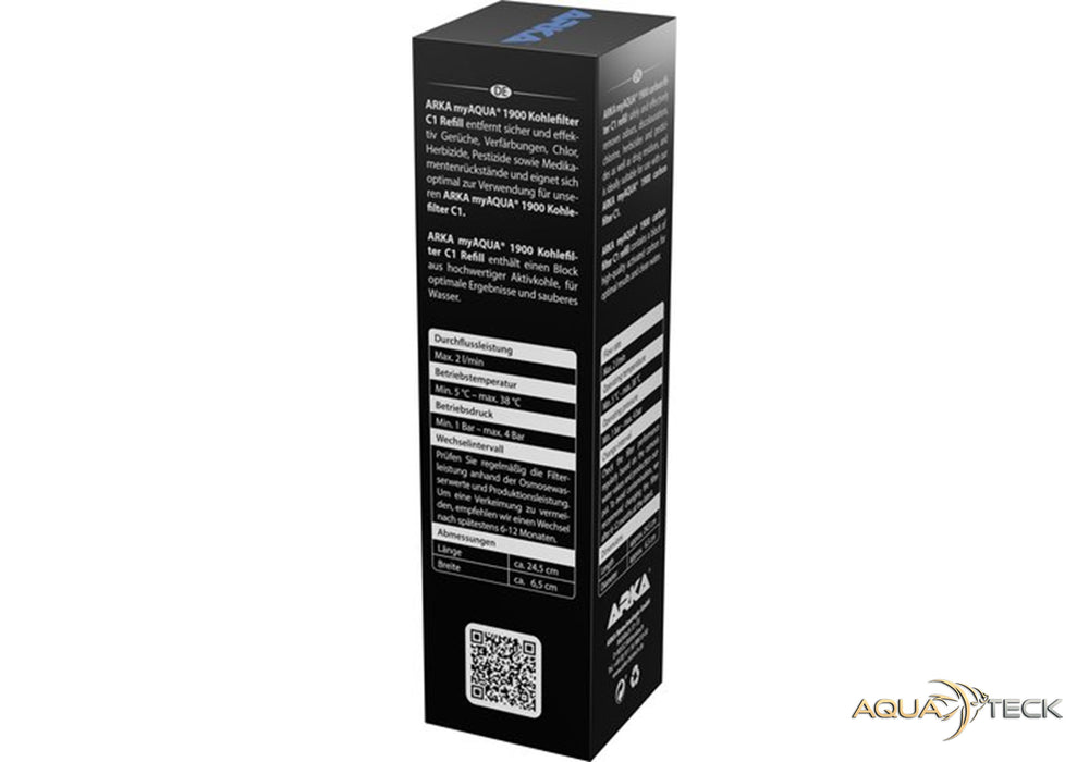 ARKA myAQUA® 1900 Kohlefilter C1 Refill