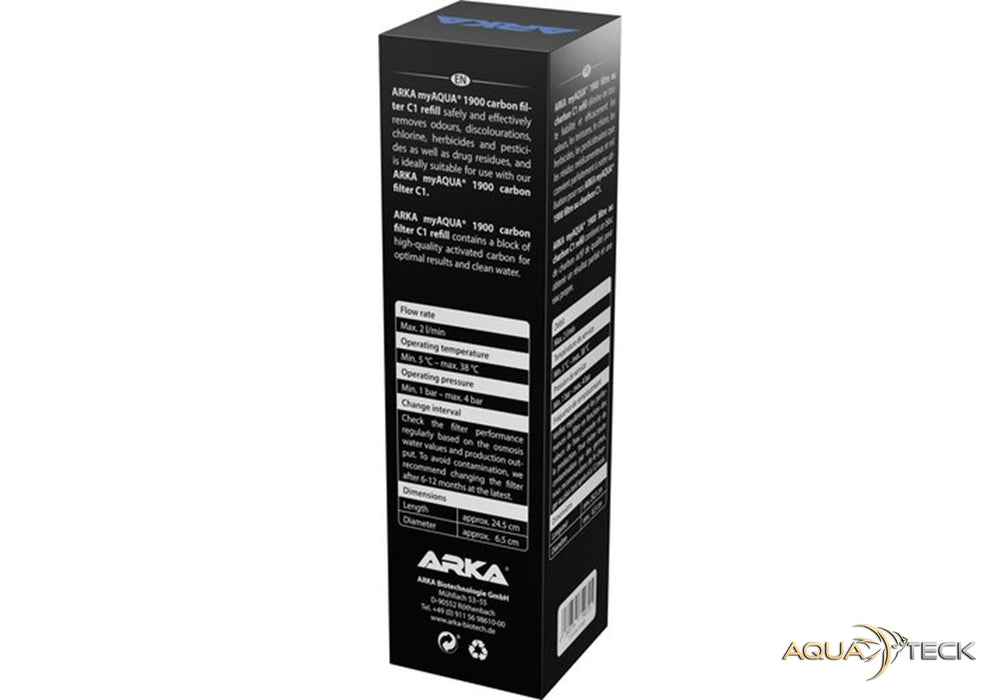ARKA myAQUA® 1900 Kohlefilter C1 Refill