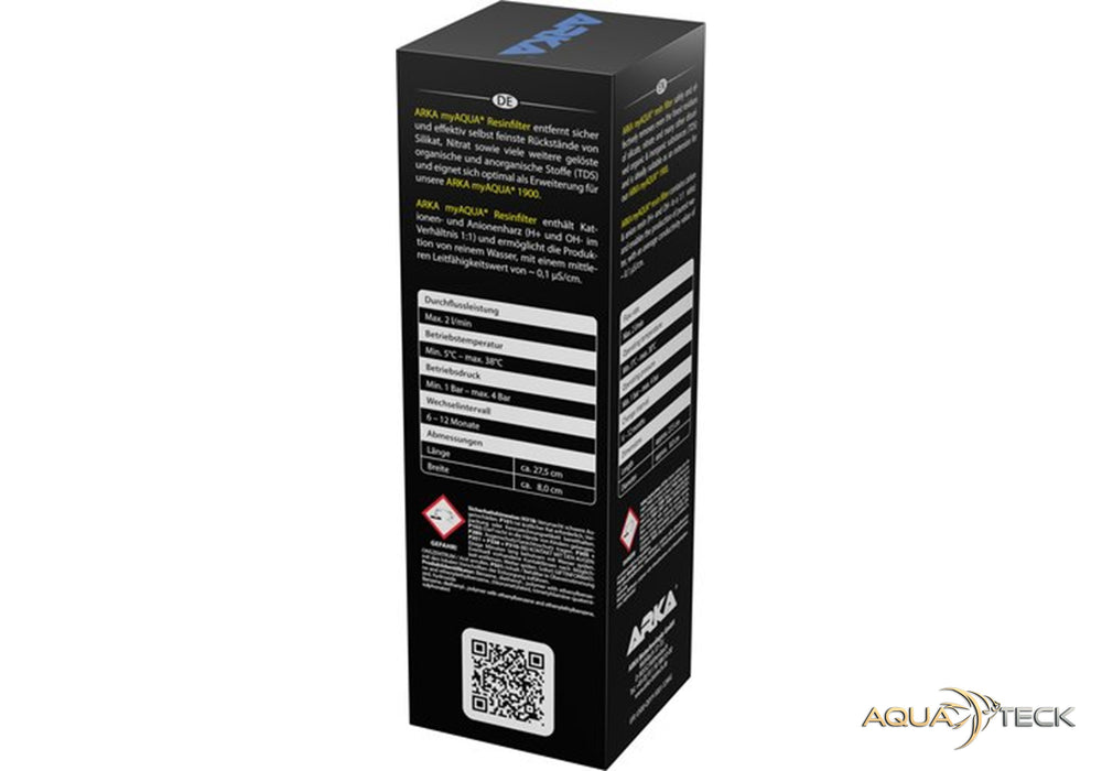 ARKA myAQUA® 1900 Resinfilter