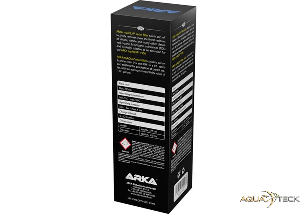 ARKA myAQUA® 1900 Resinfilter