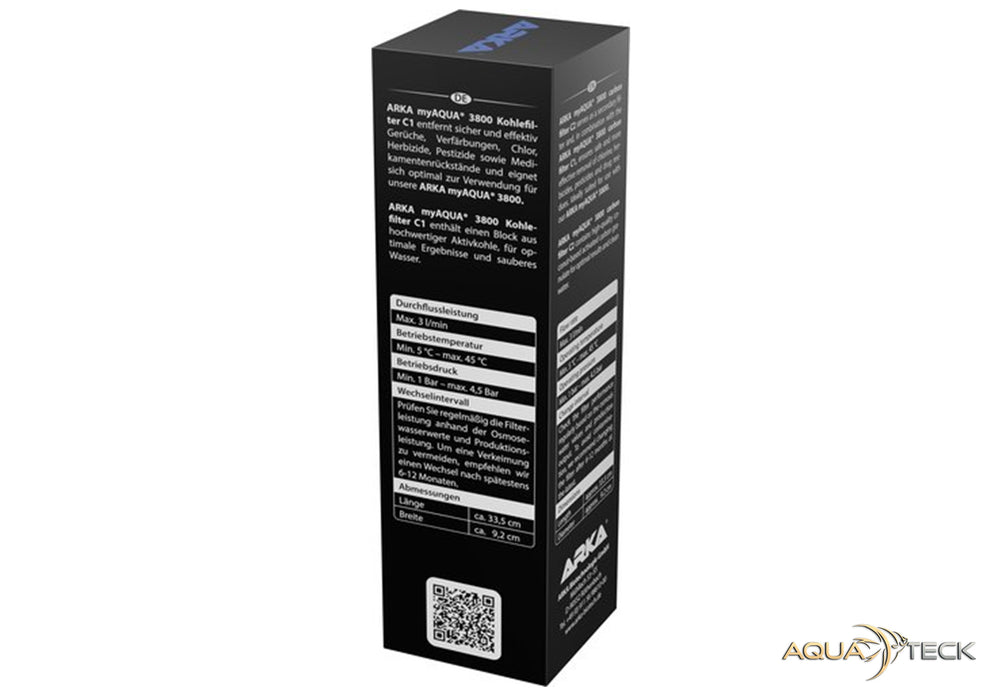 ARKA myAQUA® 3800 Kohlefilter C2