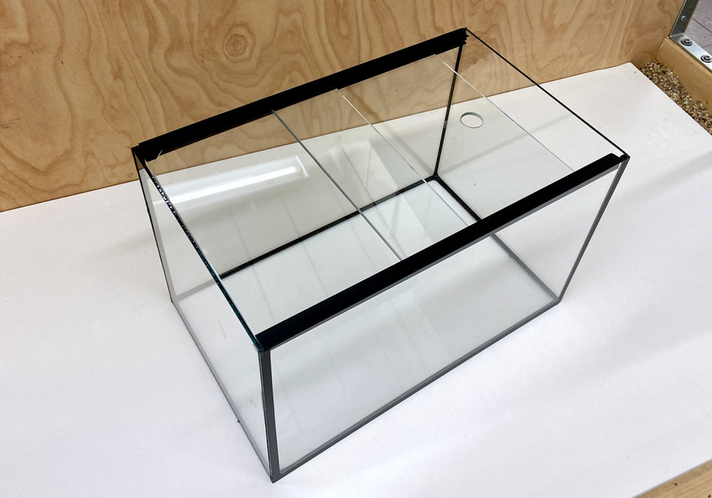 AQUARIUM 40x25x25cm (25l) mit Schiebeabdeckung