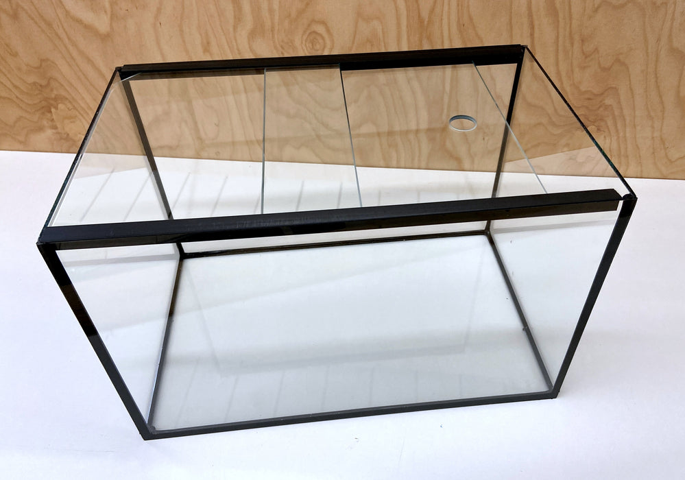 AQUARIUM 40x25x25cm (25l) mit Schiebeabdeckung