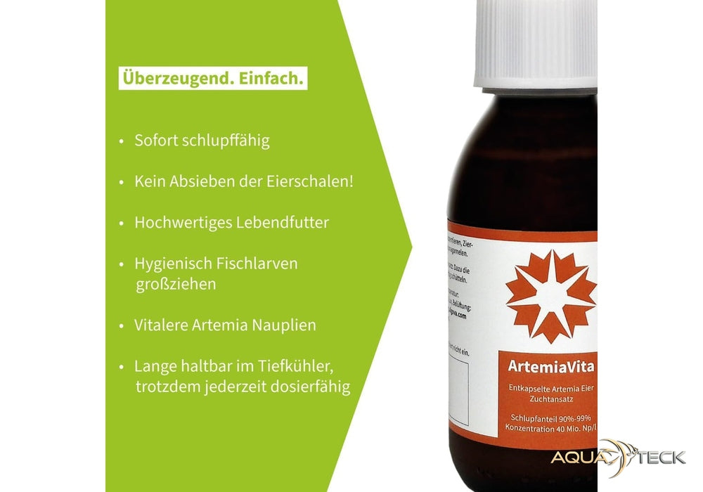 artemia nauplien aufbewahren algova ArtemiaVita 250ml — AQUA TECK