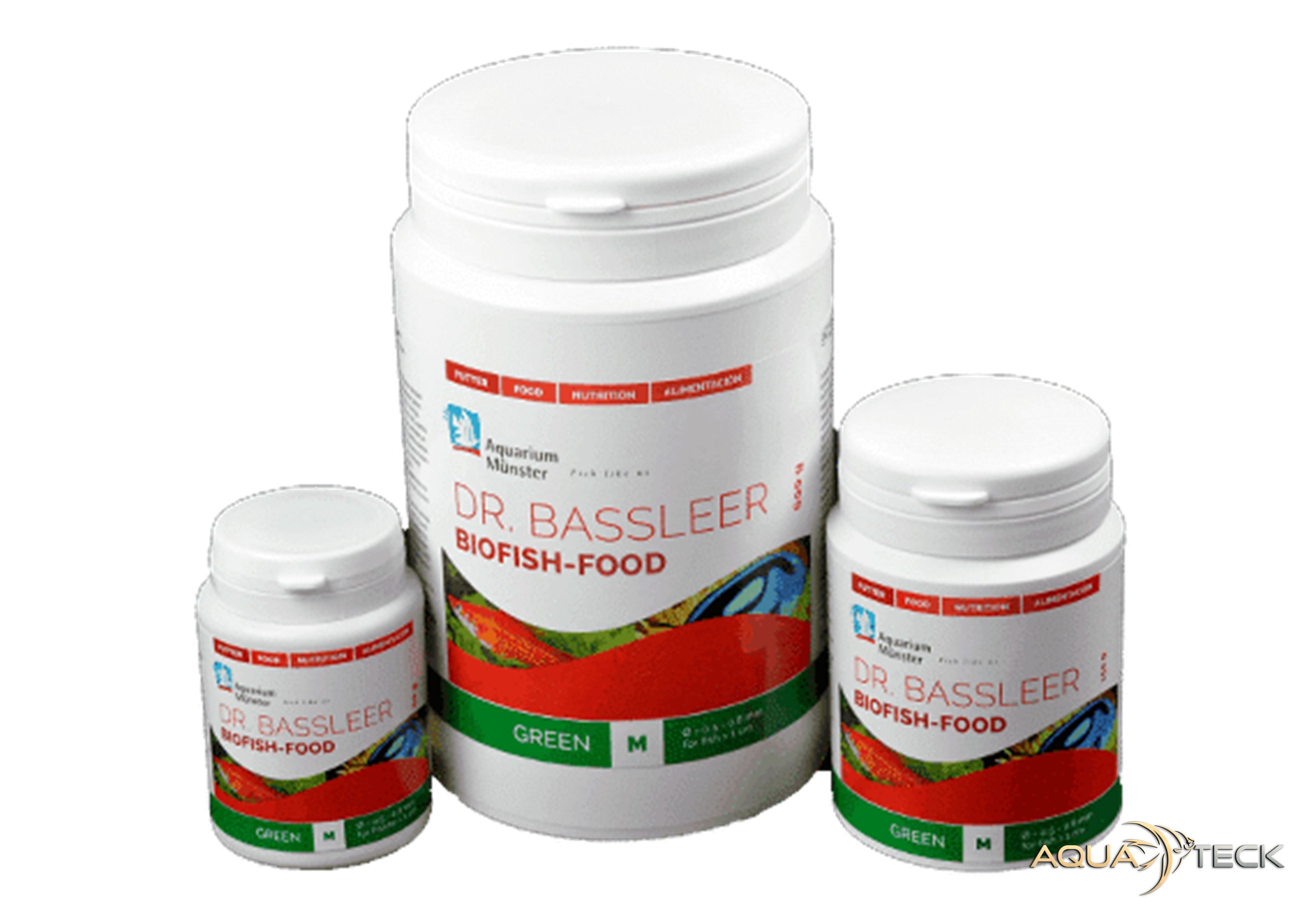 DR. BASSLEER Biofish Food Green — AQUA TECK