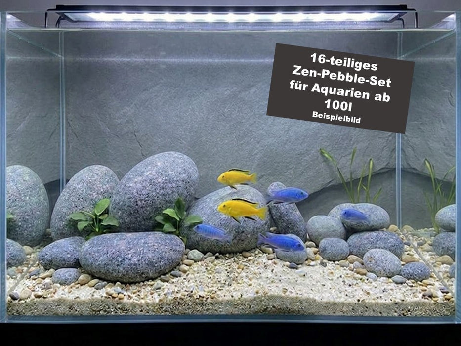 Zen-Pebble Steine-Set für 100l Aquarium