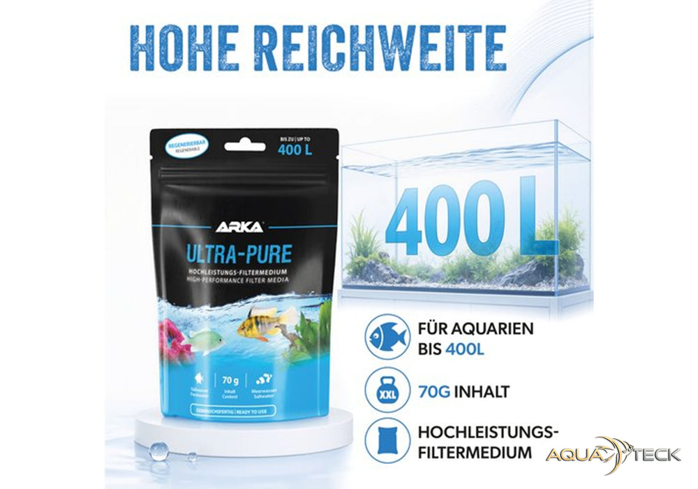 NEU - ARKA Ultra-Pure Hochleistungs-Filtermedium 70g/100 ml