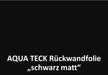 Meterware Rückwandfolie "SCHWARZ" - selbstklebend aqua-teck