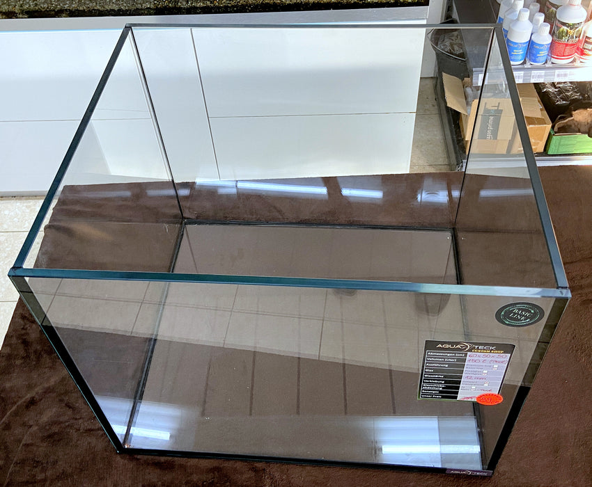 SONDERPREIS - AQUARIUM "basic line" 60x50x50cm-S (150l) 12mm-Weißglas; Poolbecken