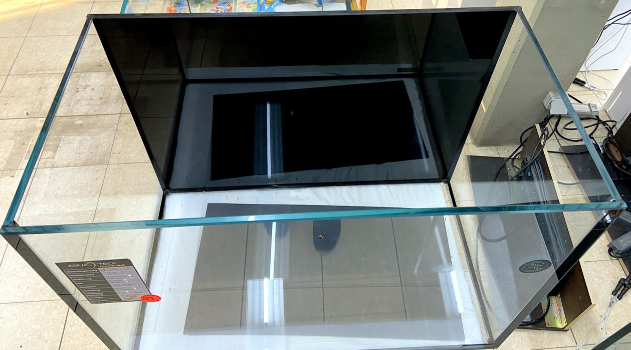 SONDERPREIS AQUARIUM "basic line" 80x43,5x60cm-S (209l) 12mm-Weißglas; Poolbecken