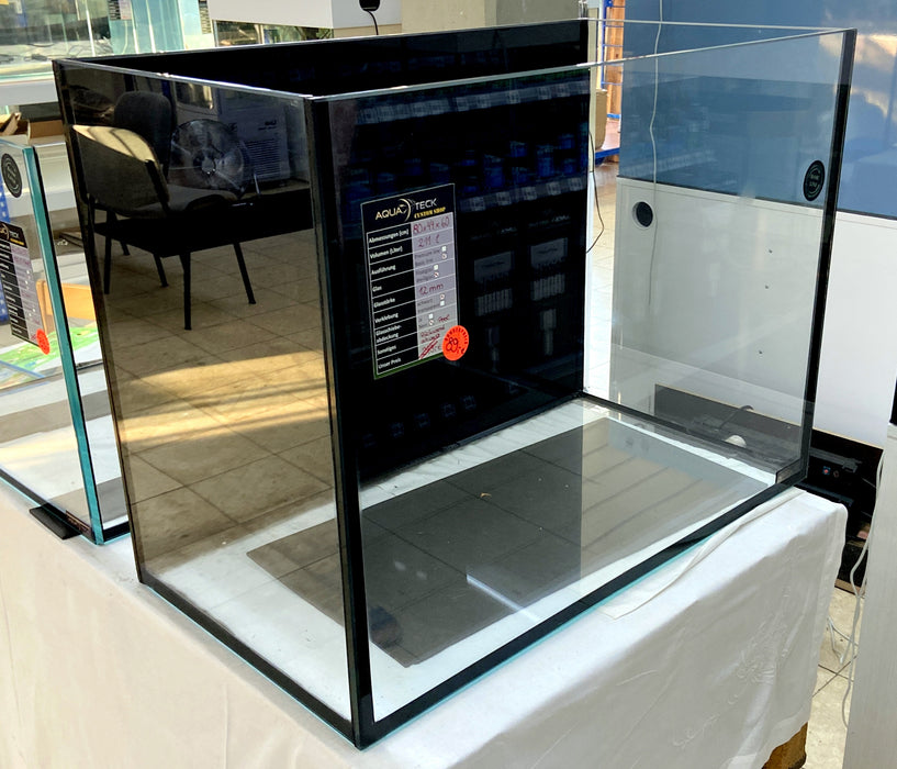SONDERPREIS AQUARIUM "basic line" 80x43,5x60cm-S (209l) 12mm-Weißglas; Poolbecken