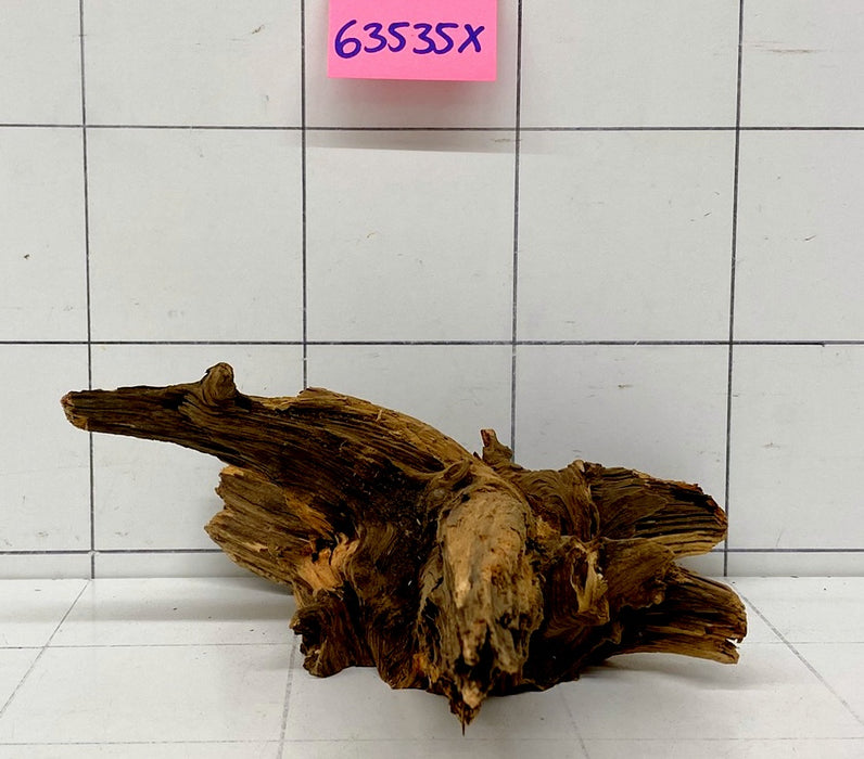 63535X - XINGU Wood Wurzelholz mit geschnittener Grundfläche