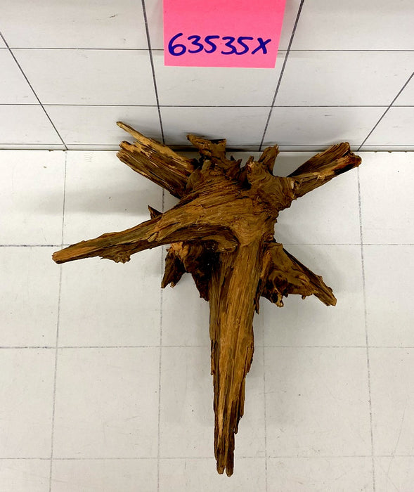 63535X - XINGU Wood Wurzelholz mit geschnittener Grundfläche