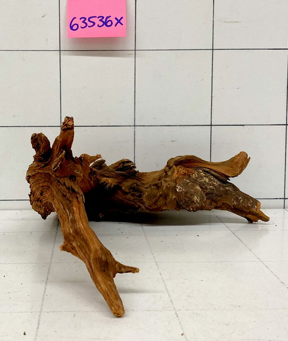 63536X - XINGU Wood Wurzelholz mit geschnittener Grundfläche