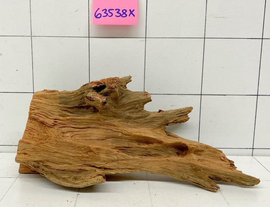 63538X - XINGU Wood Wurzelholz mit geschnittener Grundfläche