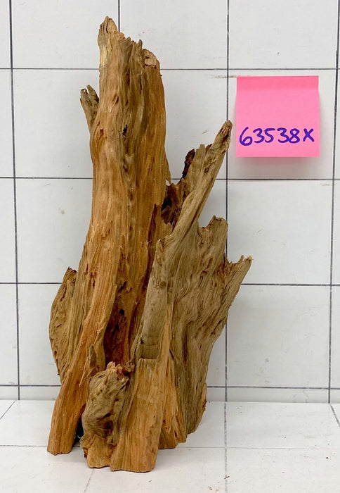 63538X - XINGU Wood Wurzelholz mit geschnittener Grundfläche