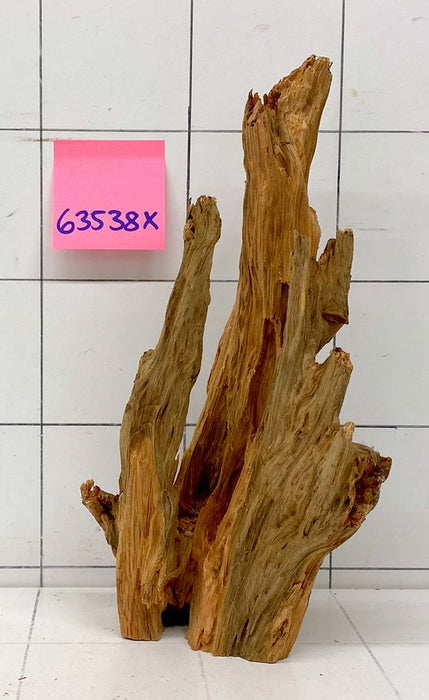 63538X - XINGU Wood Wurzelholz mit geschnittener Grundfläche