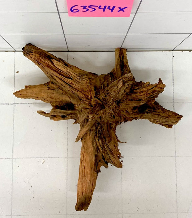 63544X - XINGU Wood Wurzelholz mit geschnittener Grundfläche