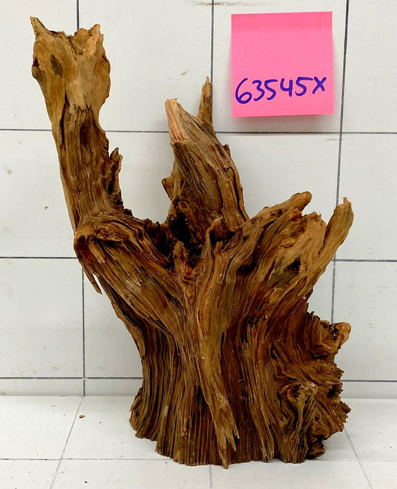 63545X - XINGU Wood Wurzelholz mit geschnittener Grundfläche