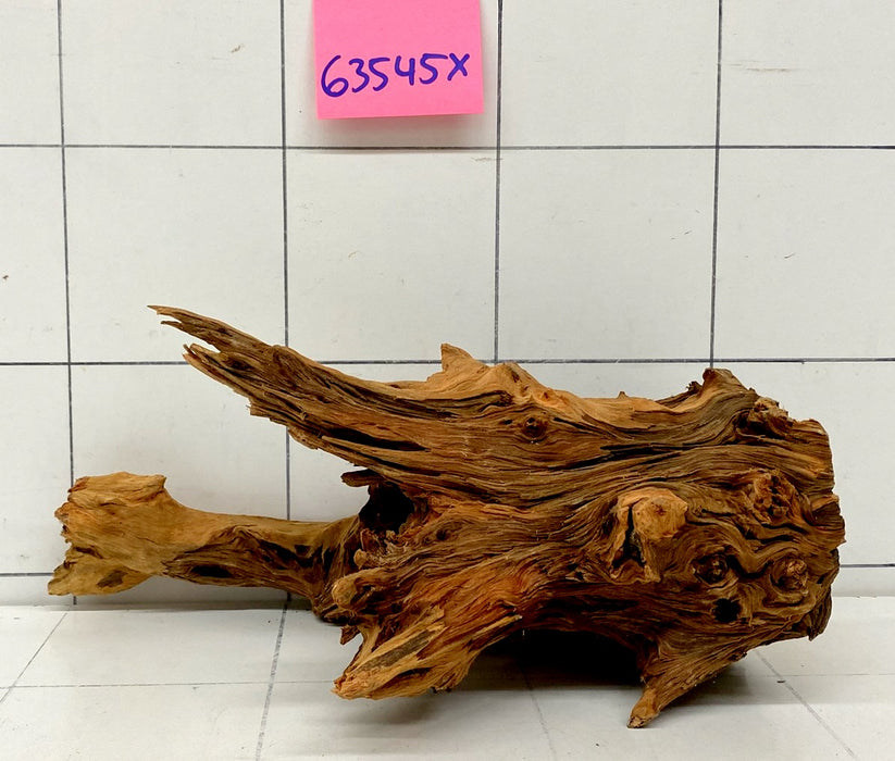 63545X - XINGU Wood Wurzelholz mit geschnittener Grundfläche