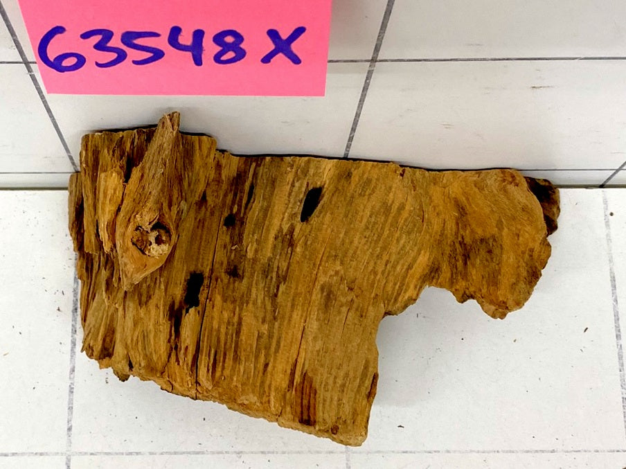 63548X - XINGU Wood Wurzelholz mit geschnittener Grundfläche