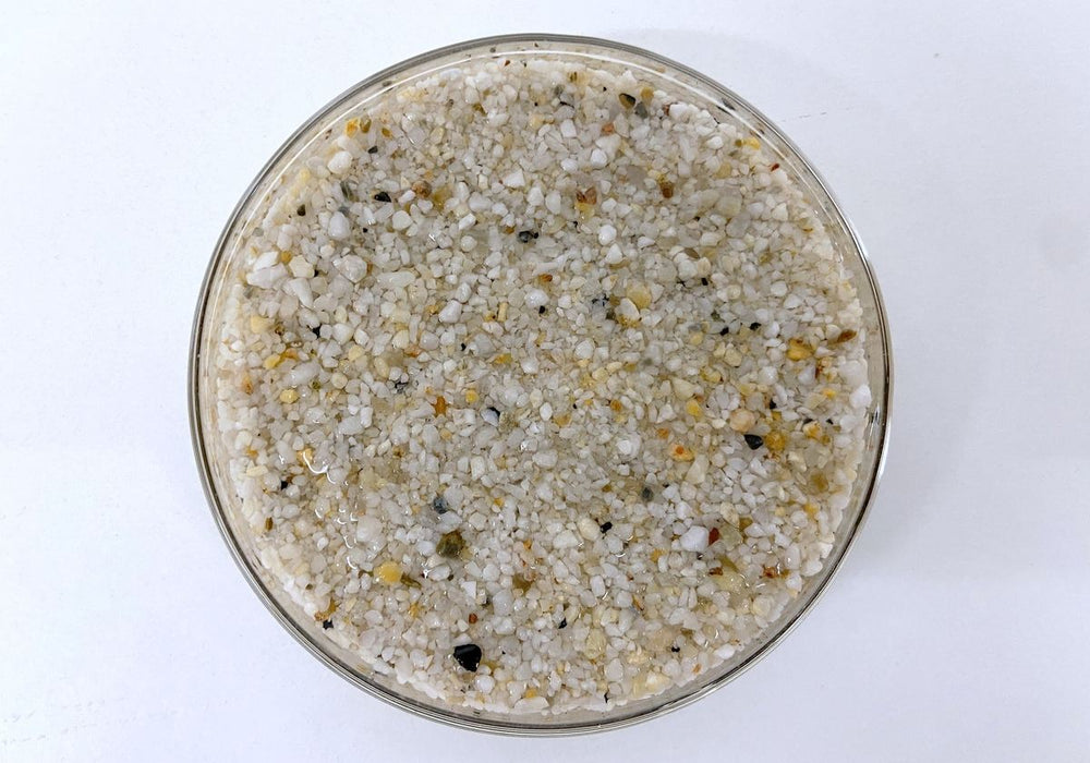 Naturkies Diskuskies Rio Xingu weiß (0-1 mm)