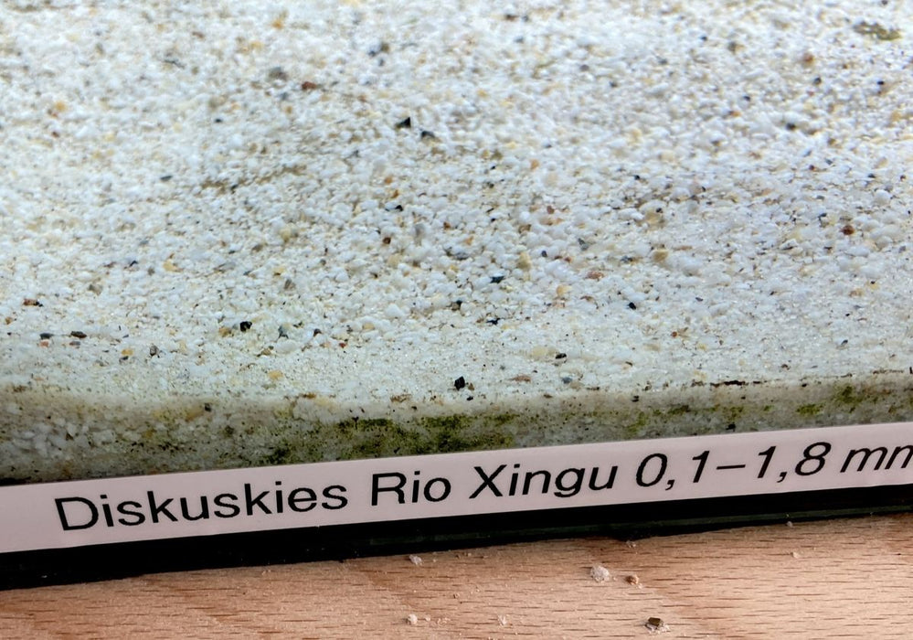 Naturkies Diskuskies Rio Xingu weiß (0-1 mm)