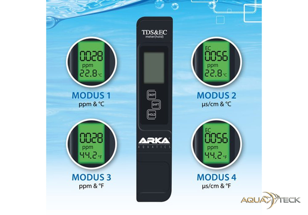 ARKA myAQUA® TDS/EC-Messgerät