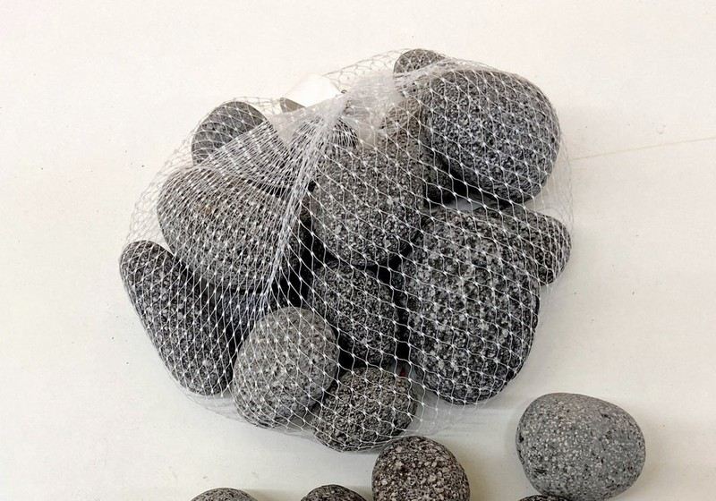 Zen Pebbles im 1kg-Netz aqua-teck