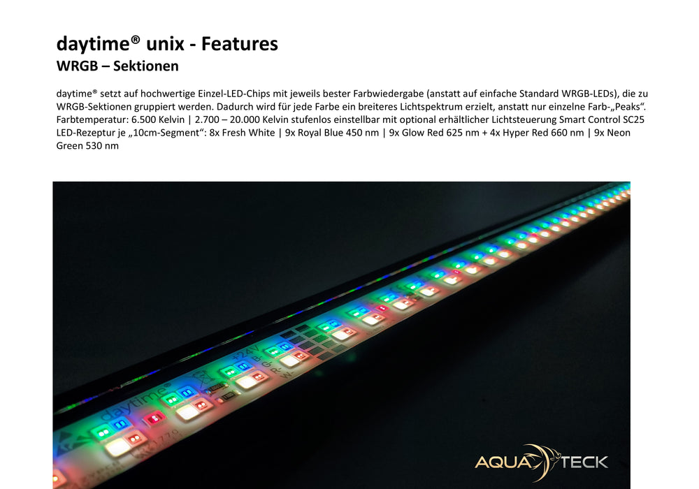 daytime® unix WRGB Universal LED-System - Silver