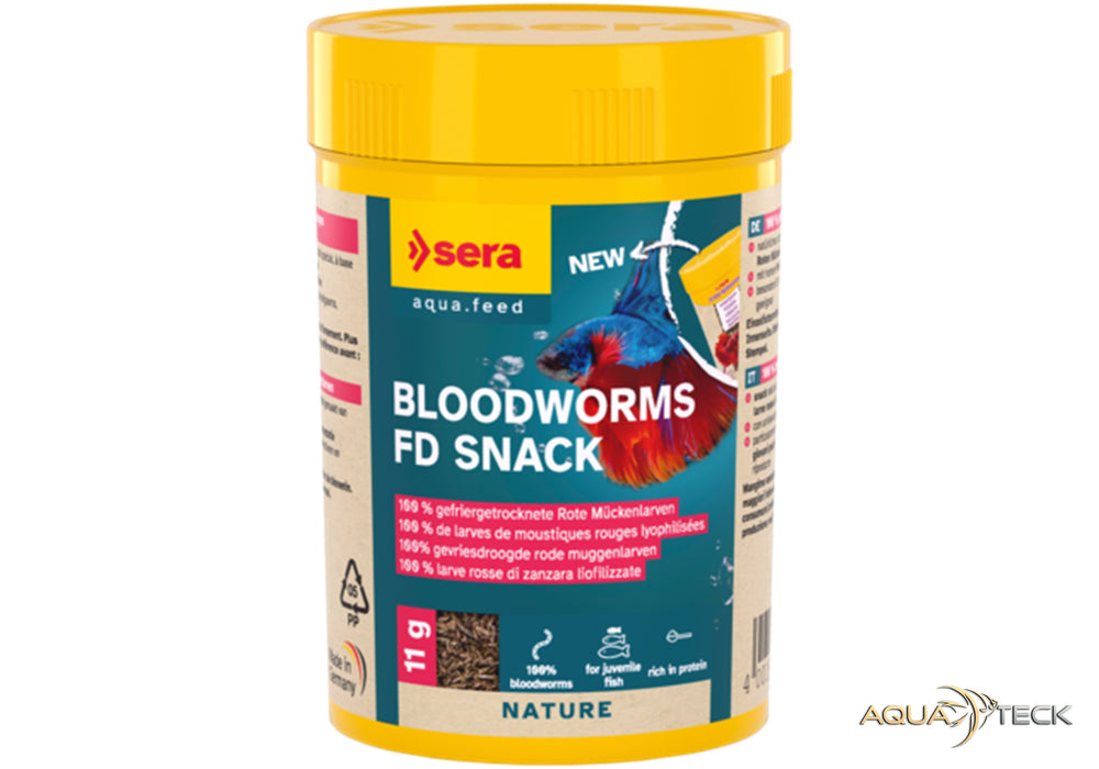 sera Bloodworms FD Snack 100 ml (11 g)